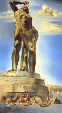  réalisme - Le colosse de Rhodes 1954 surréalisme